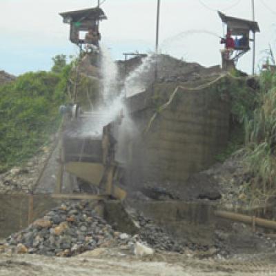 Proses Pengambilan & Pencucian Batu